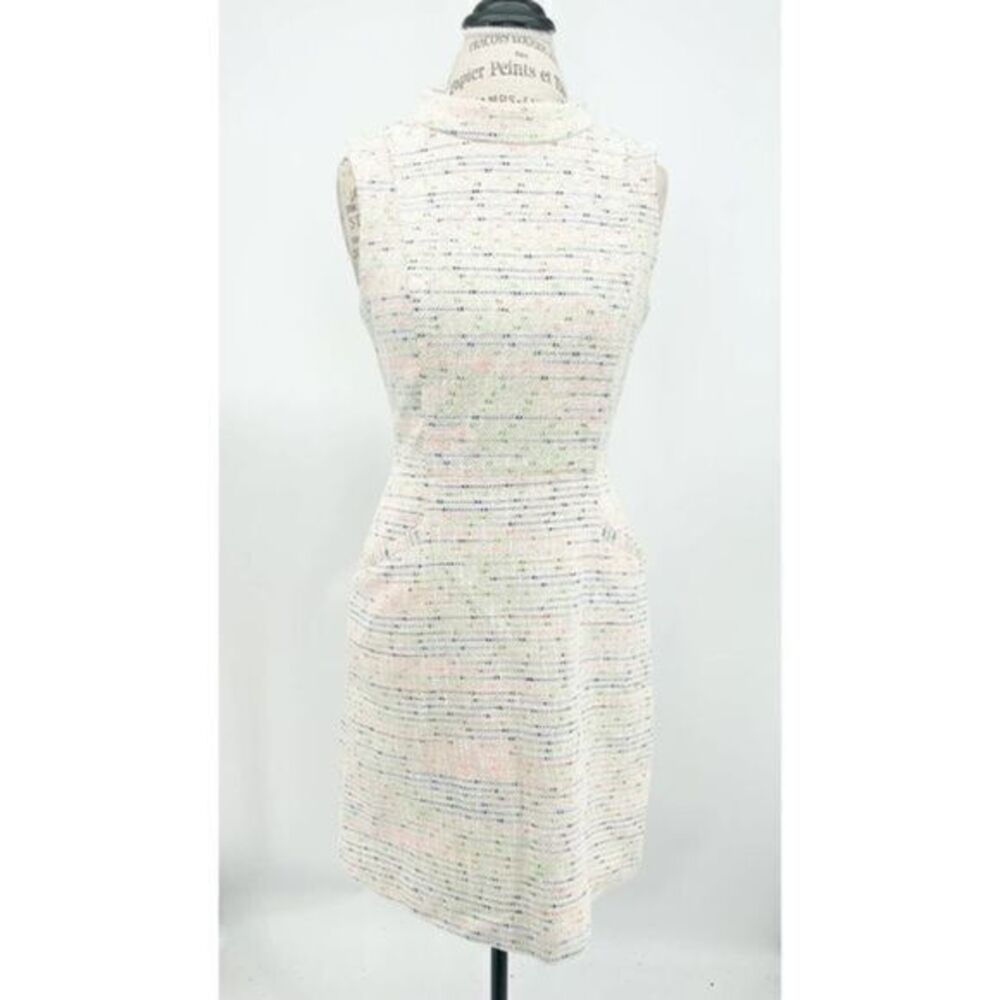HALOGEN Multicolor Fit&flare Knit Dress